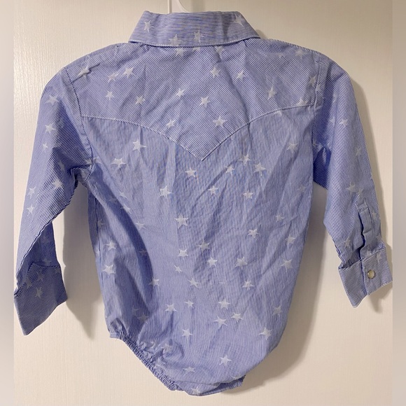 Wrangler Star Western Shirt With Pearl Buttons - Picture 2 of 8